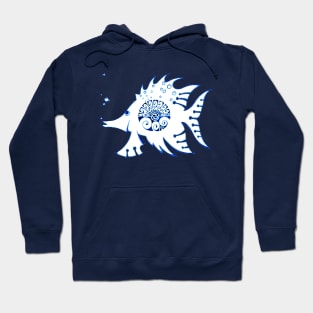 Tatoo art ocean fish Hoodie